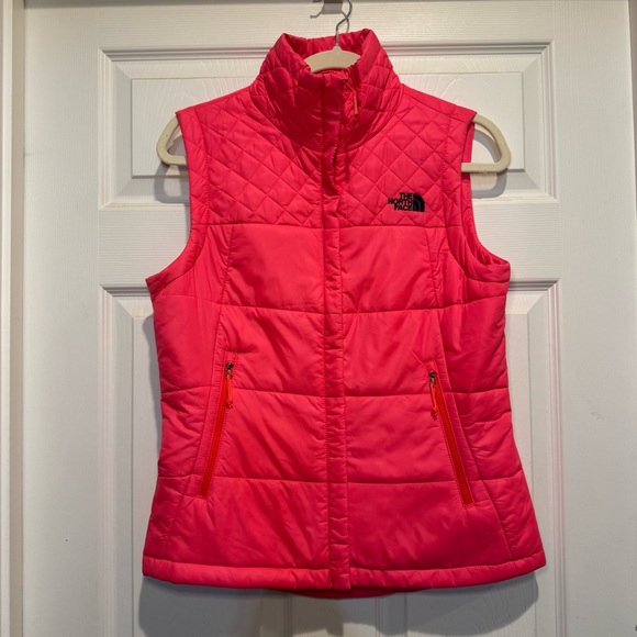 The North Face Jackets & Blazers - The North Face Pink Quilted Vest Medium
